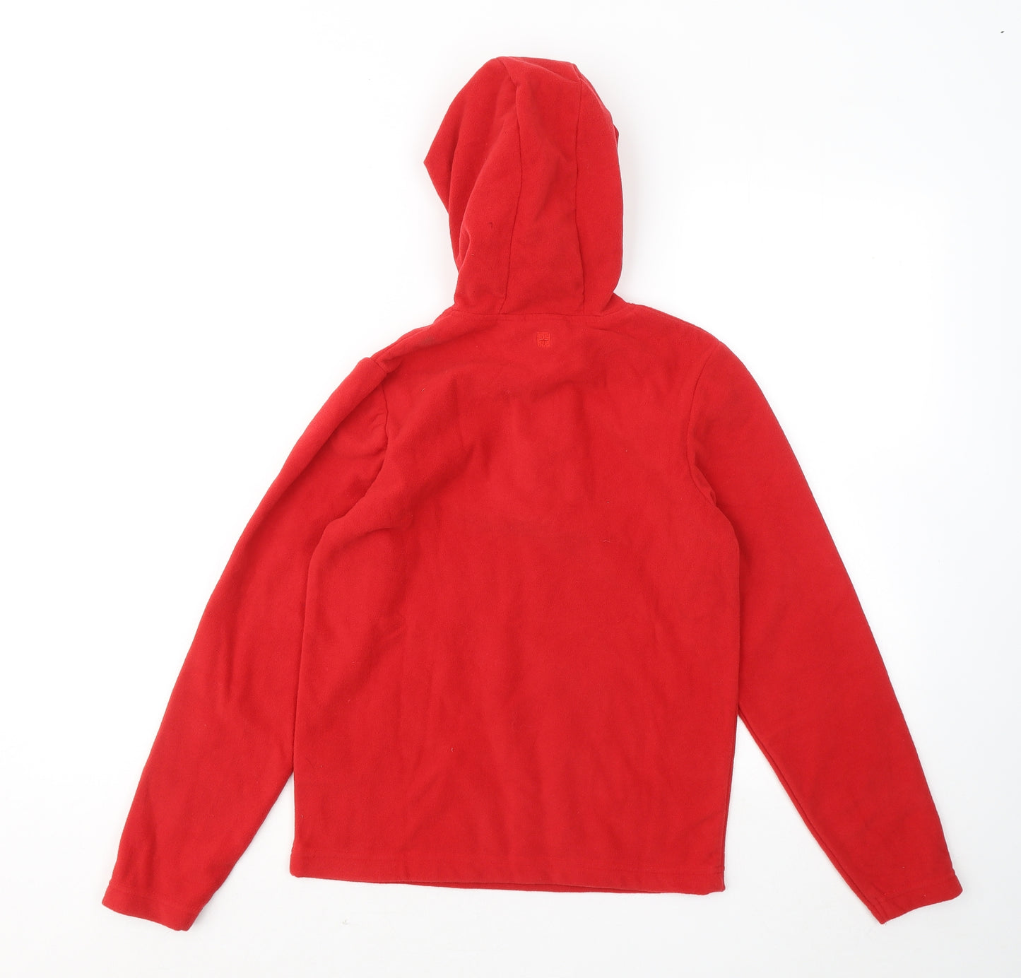 Mountain Warehouse Boys Red Polyester Pullover Hoodie Size 11-12 Years