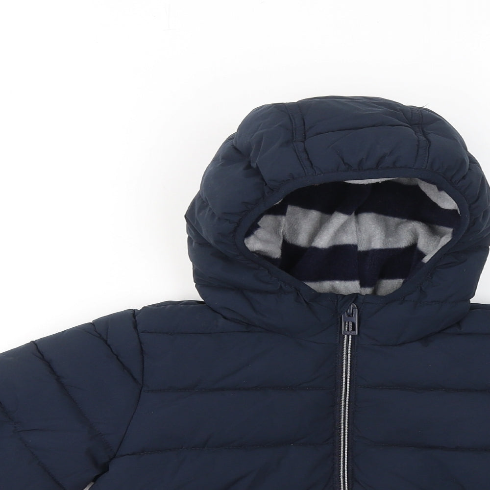 NEXT Boys Blue Puffer Jacket Coat Size 3-4 Years