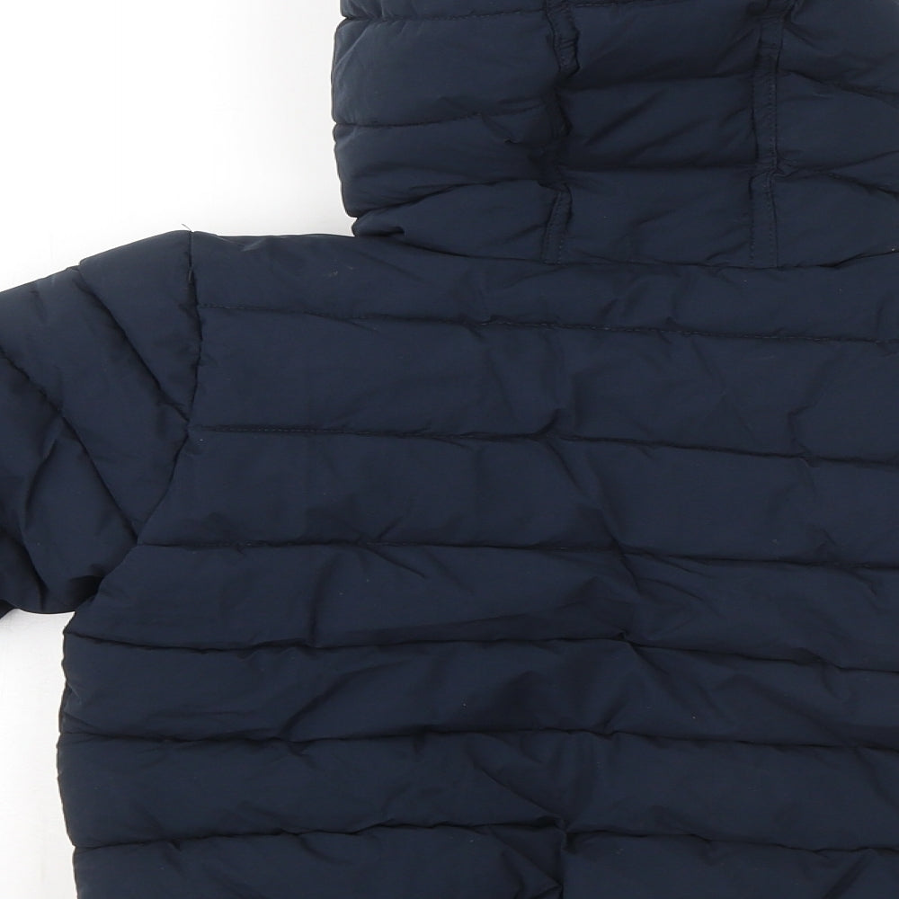 NEXT Boys Blue Puffer Jacket Coat Size 3-4 Years