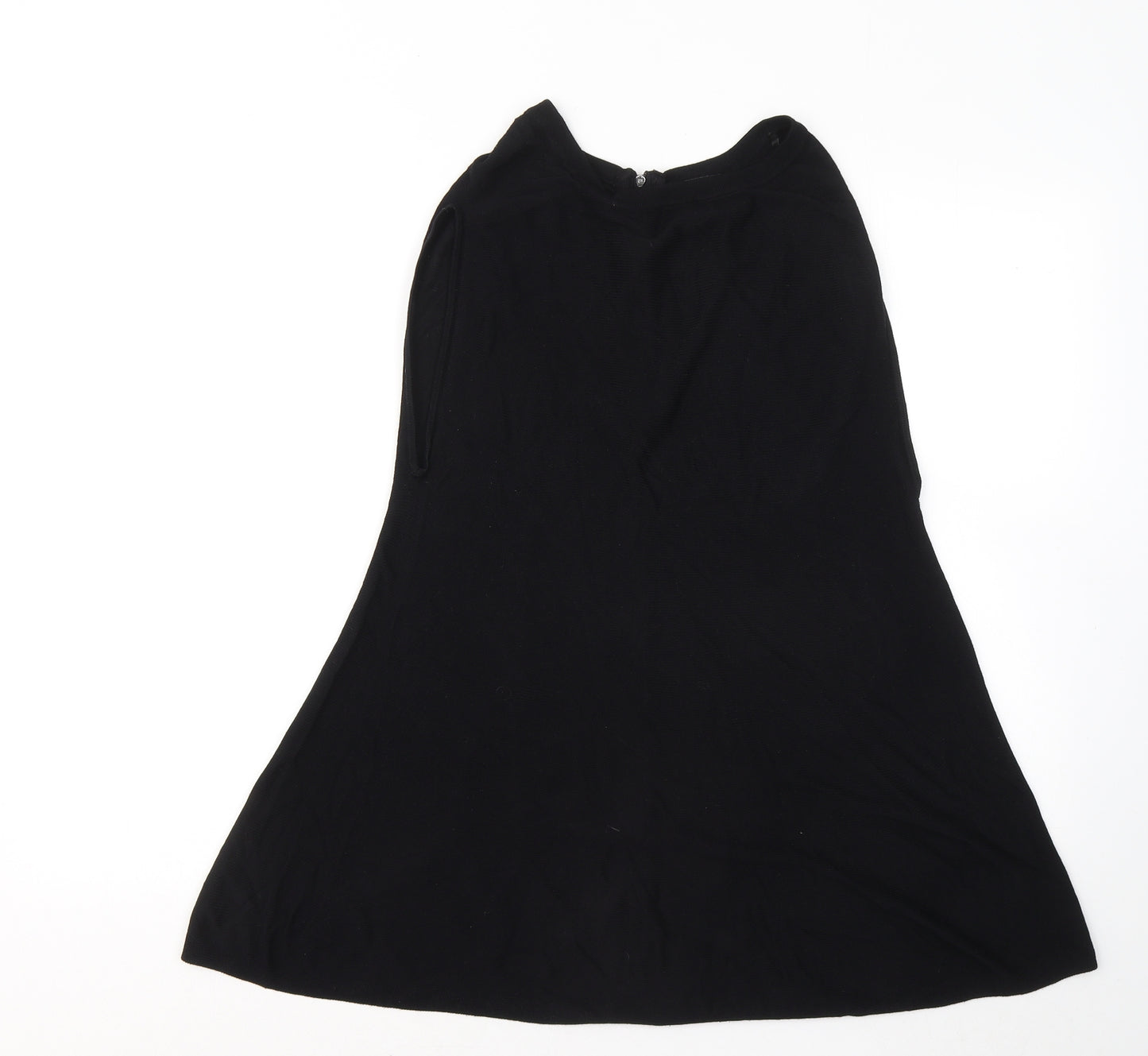 Atmosphere Womens Black Viscose Basic Tank Size 10 Round Neck