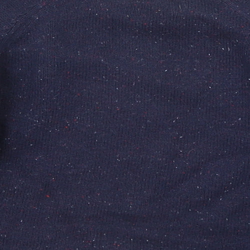 Tutto Piccolo Boys Blue Round Neck Cotton Pullover Jumper Size 4 Years
