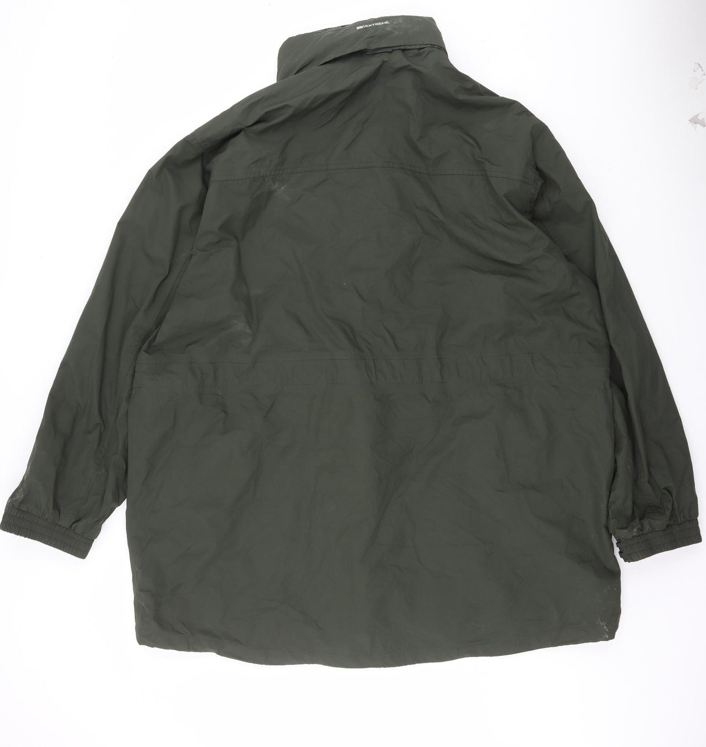 Mountain Warehouse Mens Green Rain Coat Coat Size 3XL
