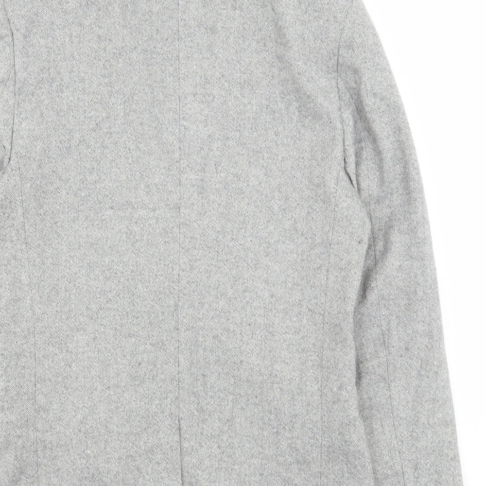 Topman Mens Grey Jacket Blazer Size 36