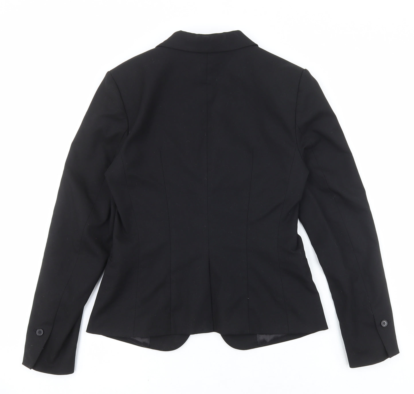 H&M Womens Black Jacket Blazer Size 10
