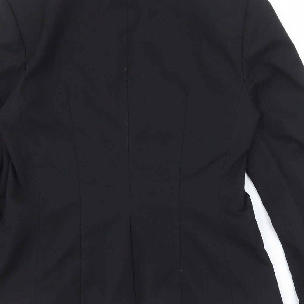 H&M Womens Black Jacket Blazer Size 10