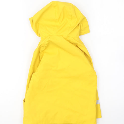 Primark Girls Yellow Rain Coat Coat Size 2-3 Years