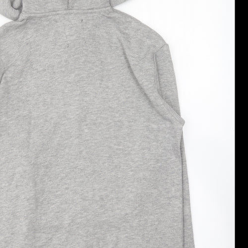 Boohoo Womens Green Polyester Pullover Hoodie Size S