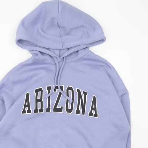 Matalan Womens Purple Polyester Pullover Hoodie Size M - Arizona
