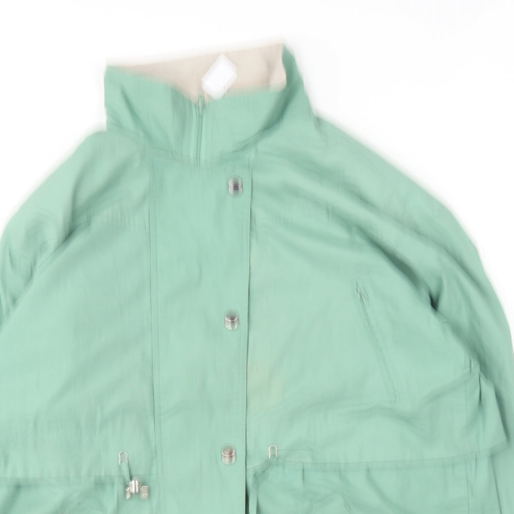 Canda Womens Green Jacket Coat Size 14