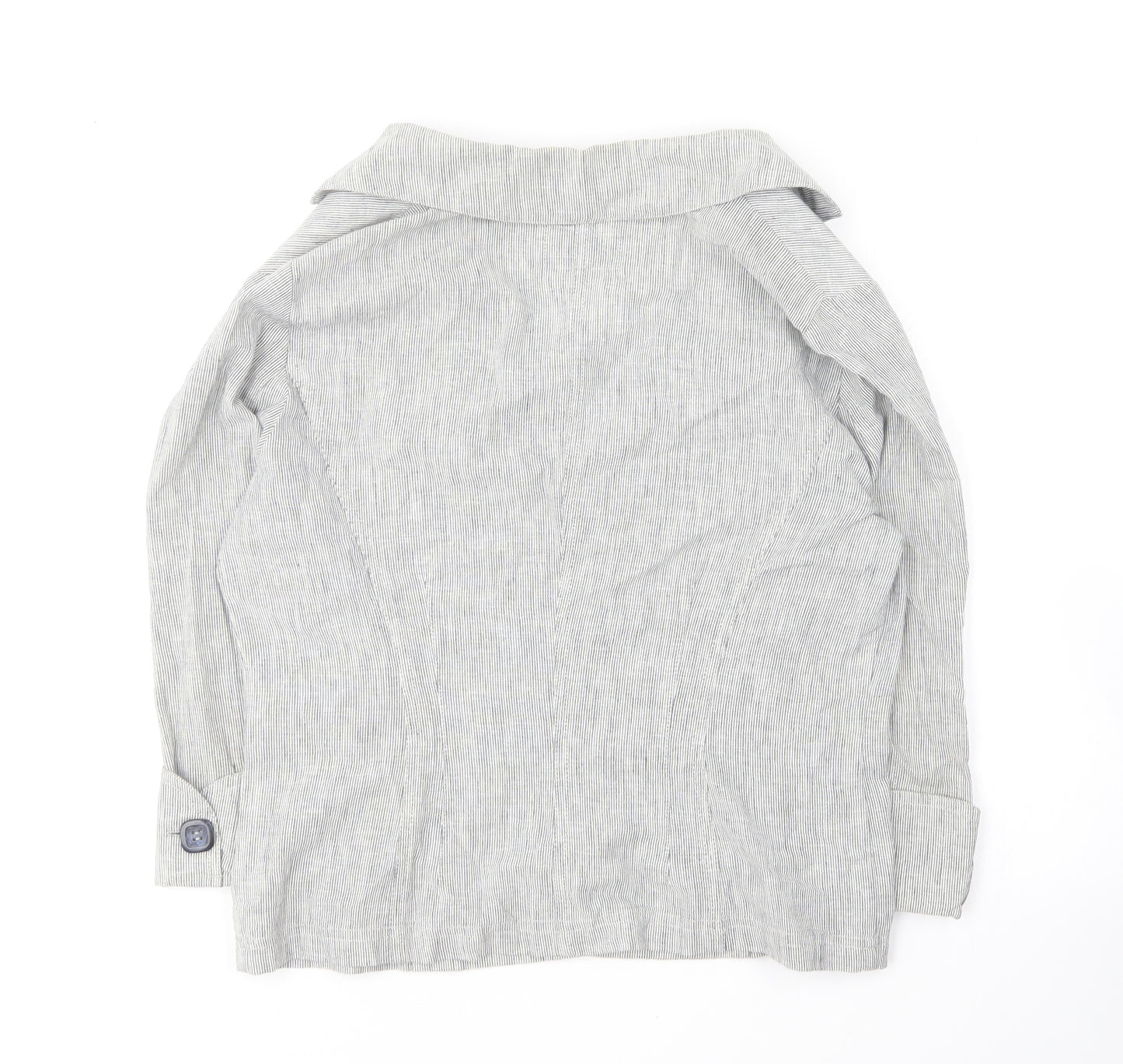 Per Una Womens Grey Jacket Blazer Size 12