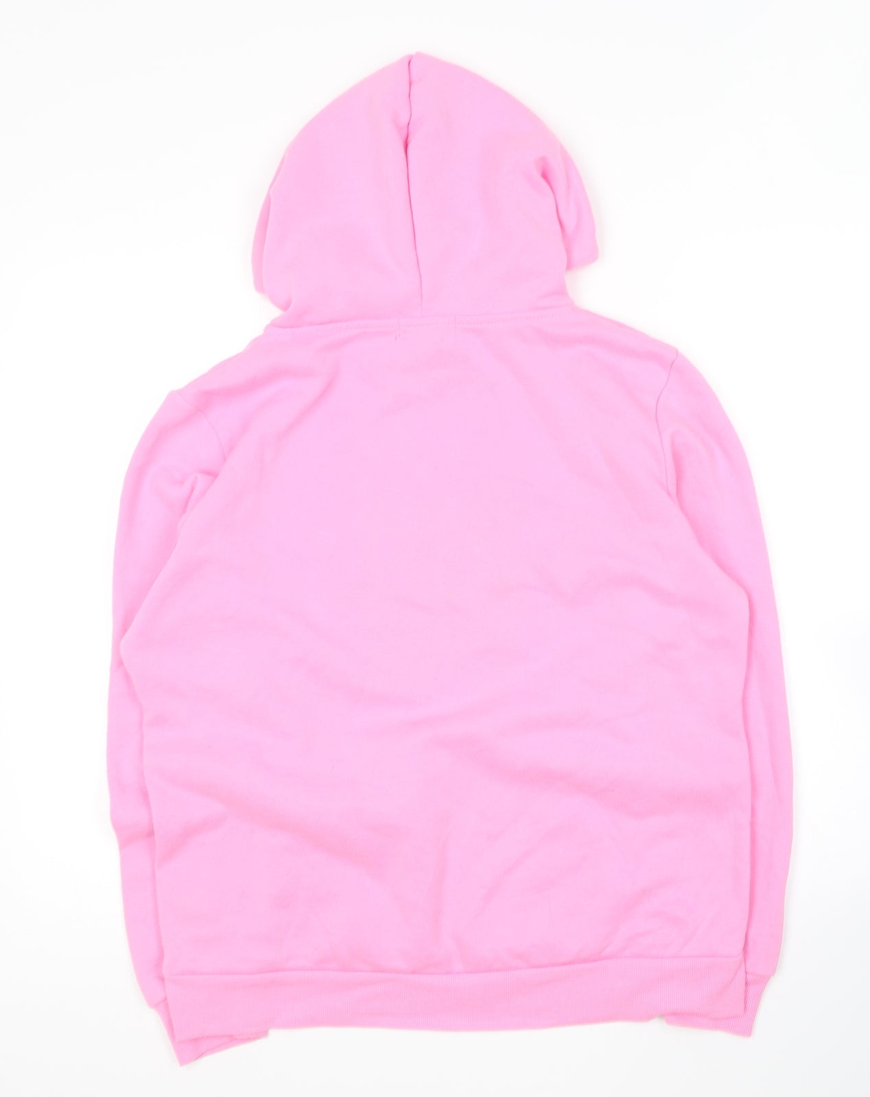 Primark Womens Pink Polyester Pullover Hoodie Size 14