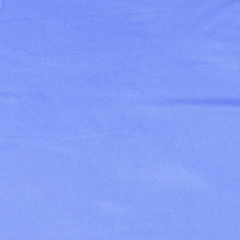 Bonmarhc Womens Blue Round Neck Acrylic Pullover Jumper Size 24