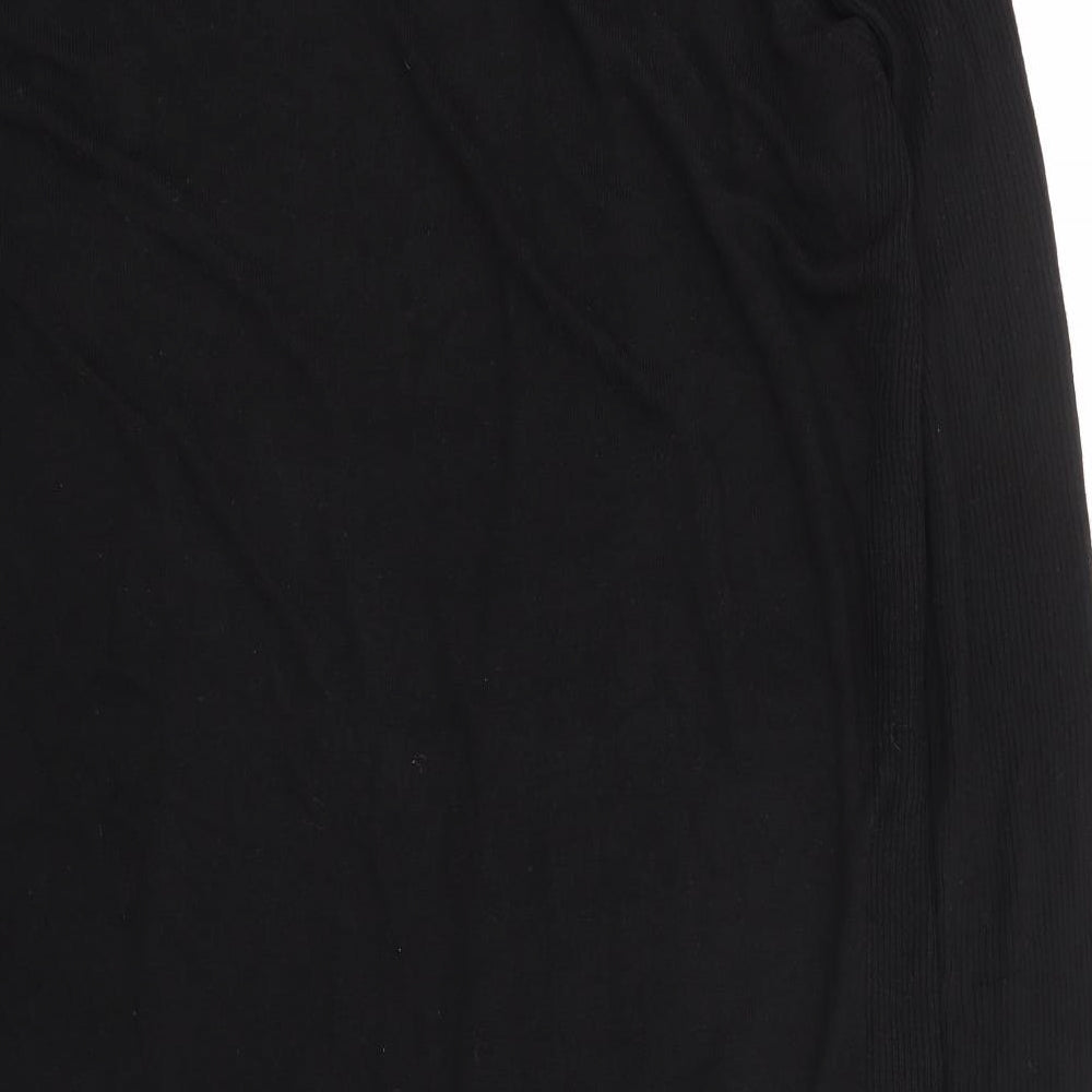 Primark Womens Black V-Neck Viscose Cardigan Jumper Size 16