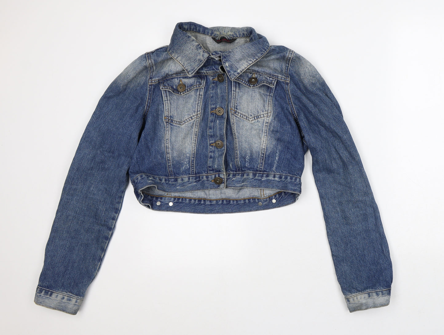 Miss Selfridge Womens Blue Jacket Size 16