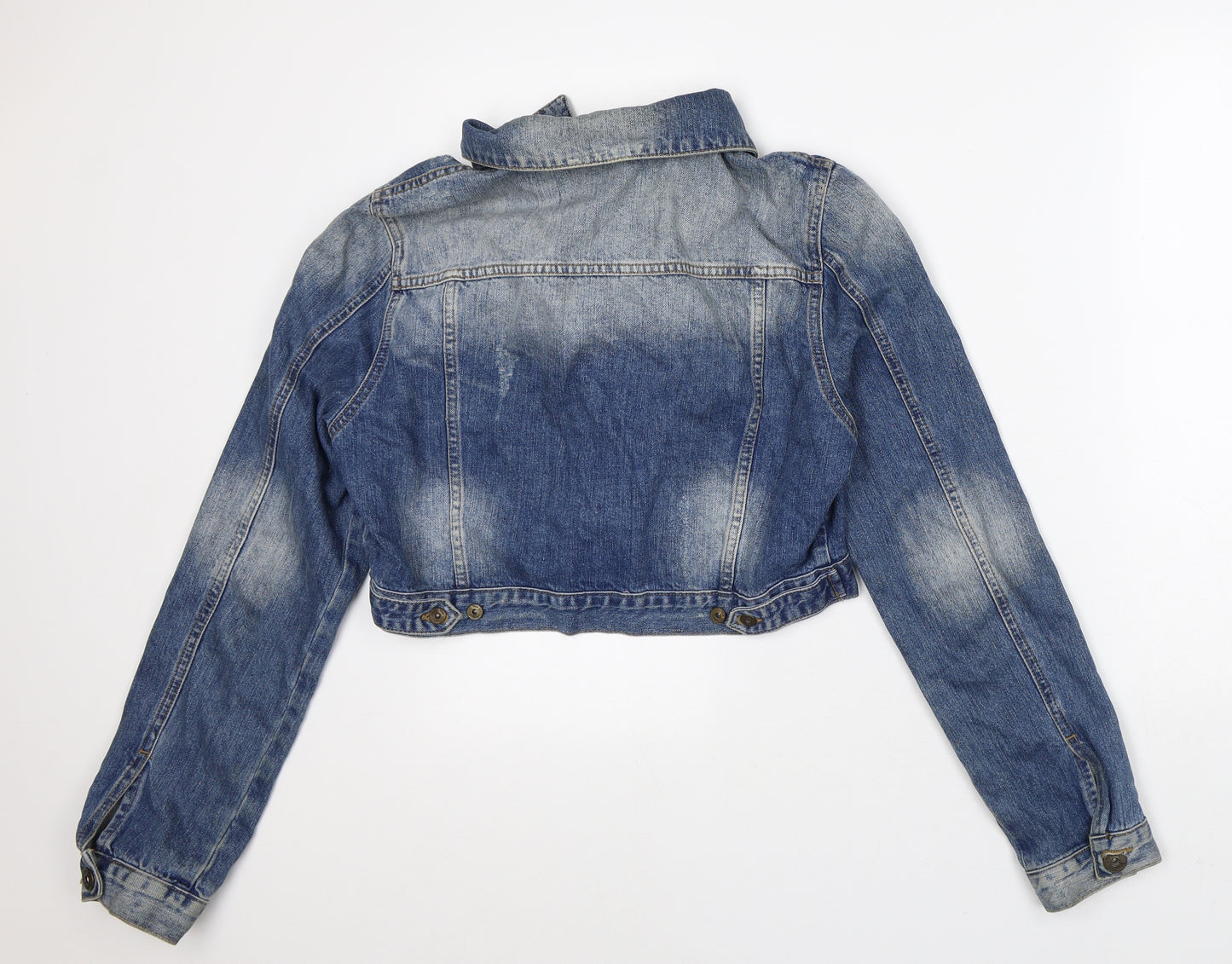 Miss Selfridge Womens Blue Jacket Size 16
