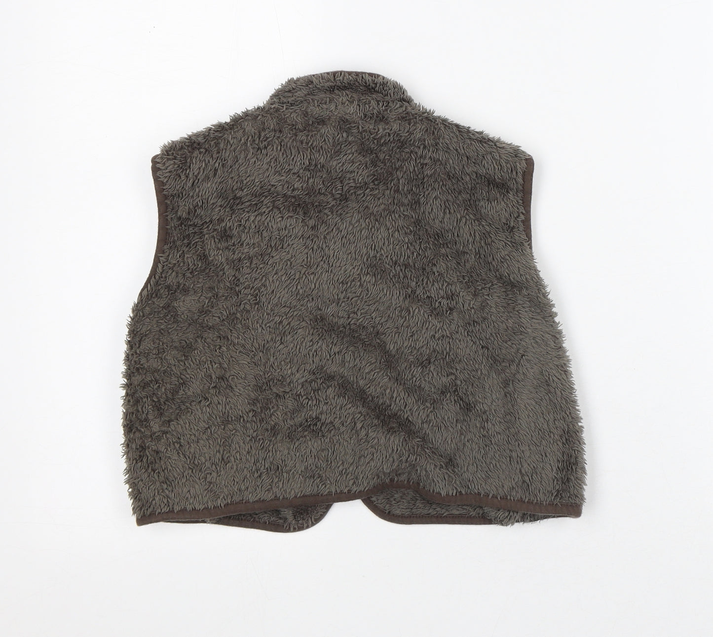 Bella B Boys Green Jacket Size XS - Fluffy Bodywarmer