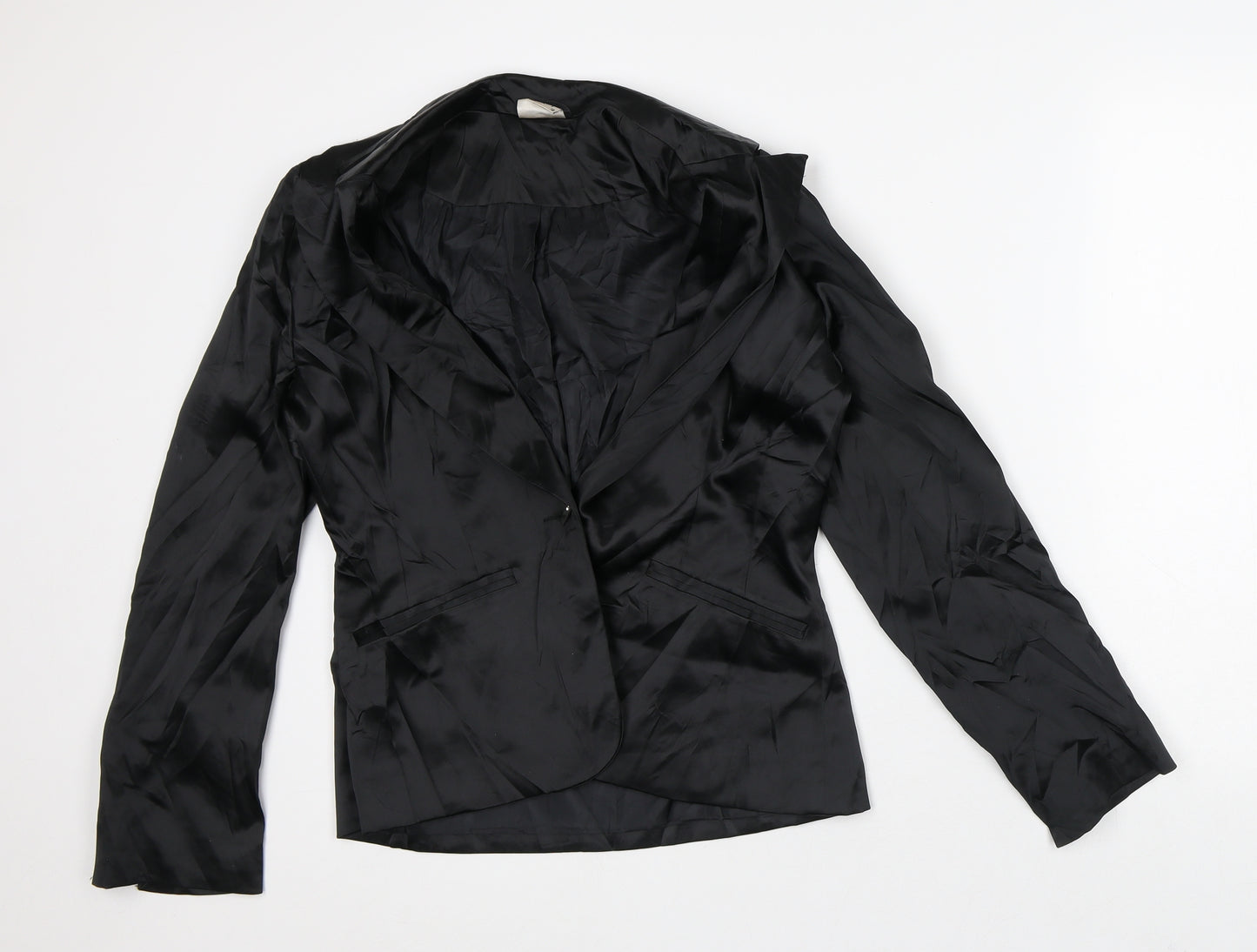 Select Womens Black Jacket Blazer Size 12