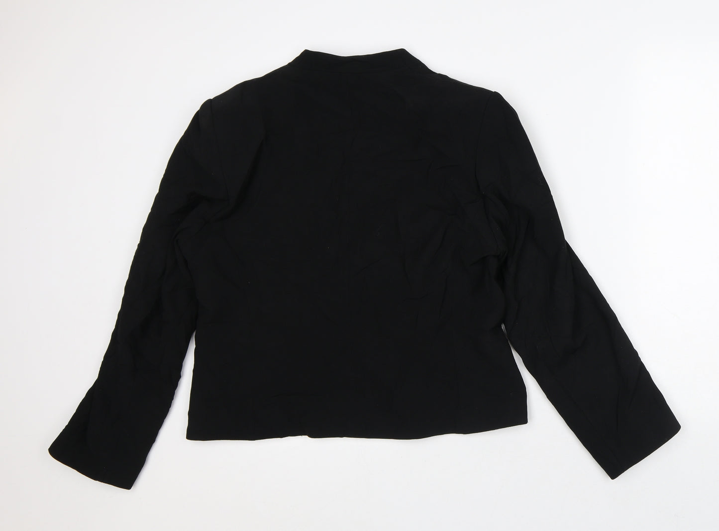 DCC Womens Black Jacket Blazer Size 14