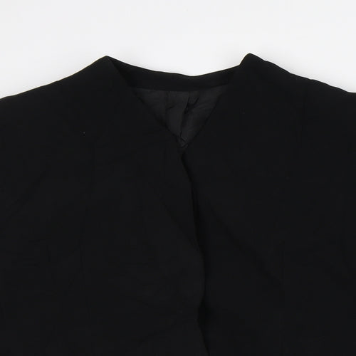 DCC Womens Black Jacket Blazer Size 14