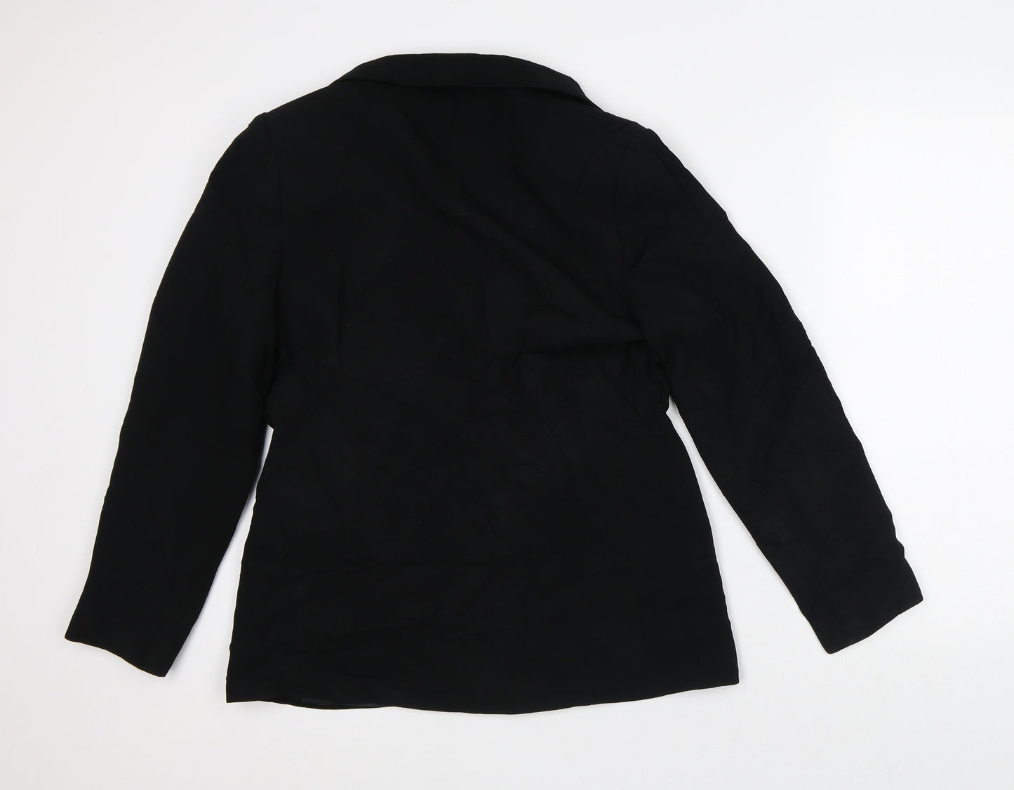 Principles Womens Black Jacket Blazer Size 12