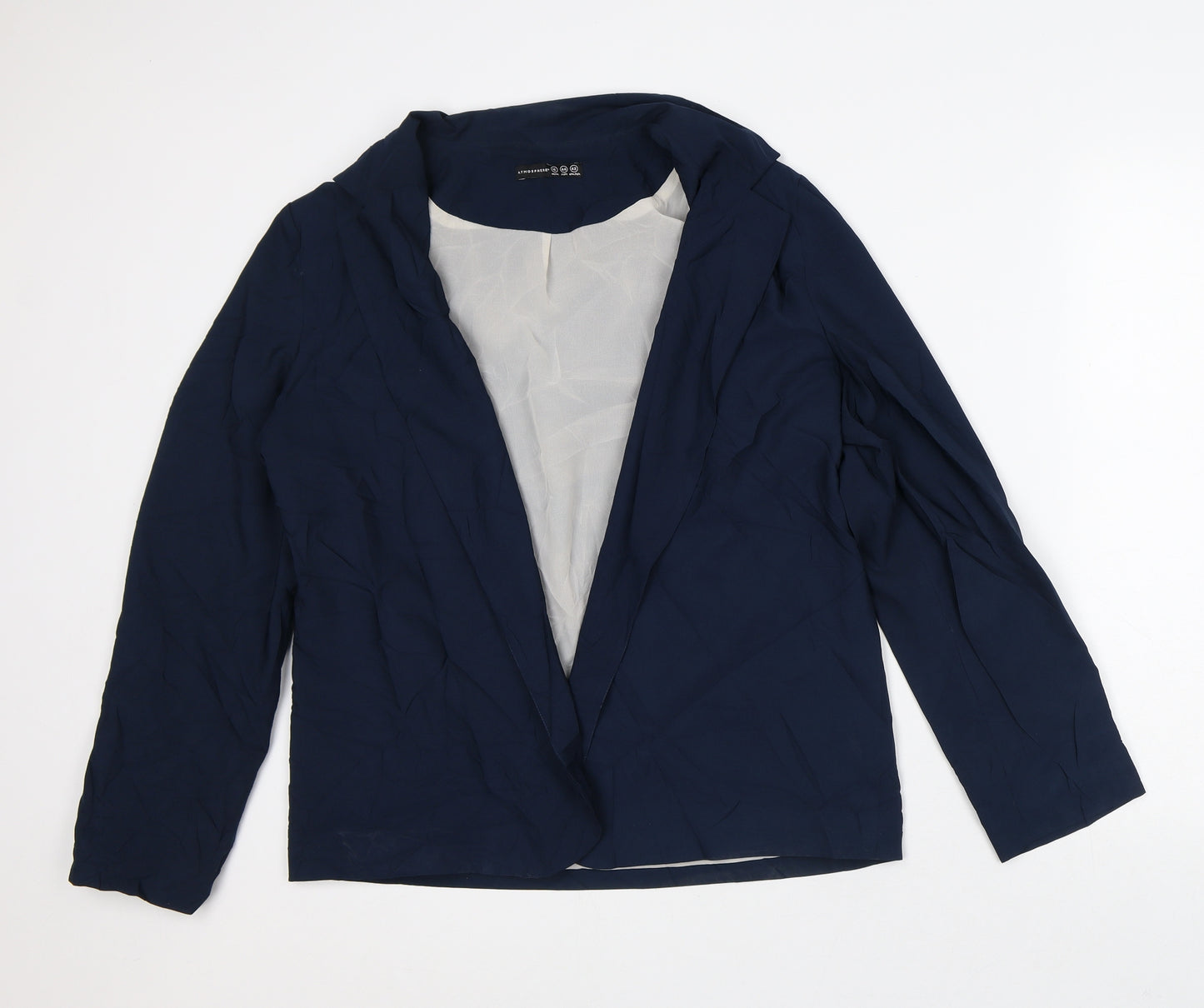 Atmosphere Womens Blue Jacket Blazer Size 16