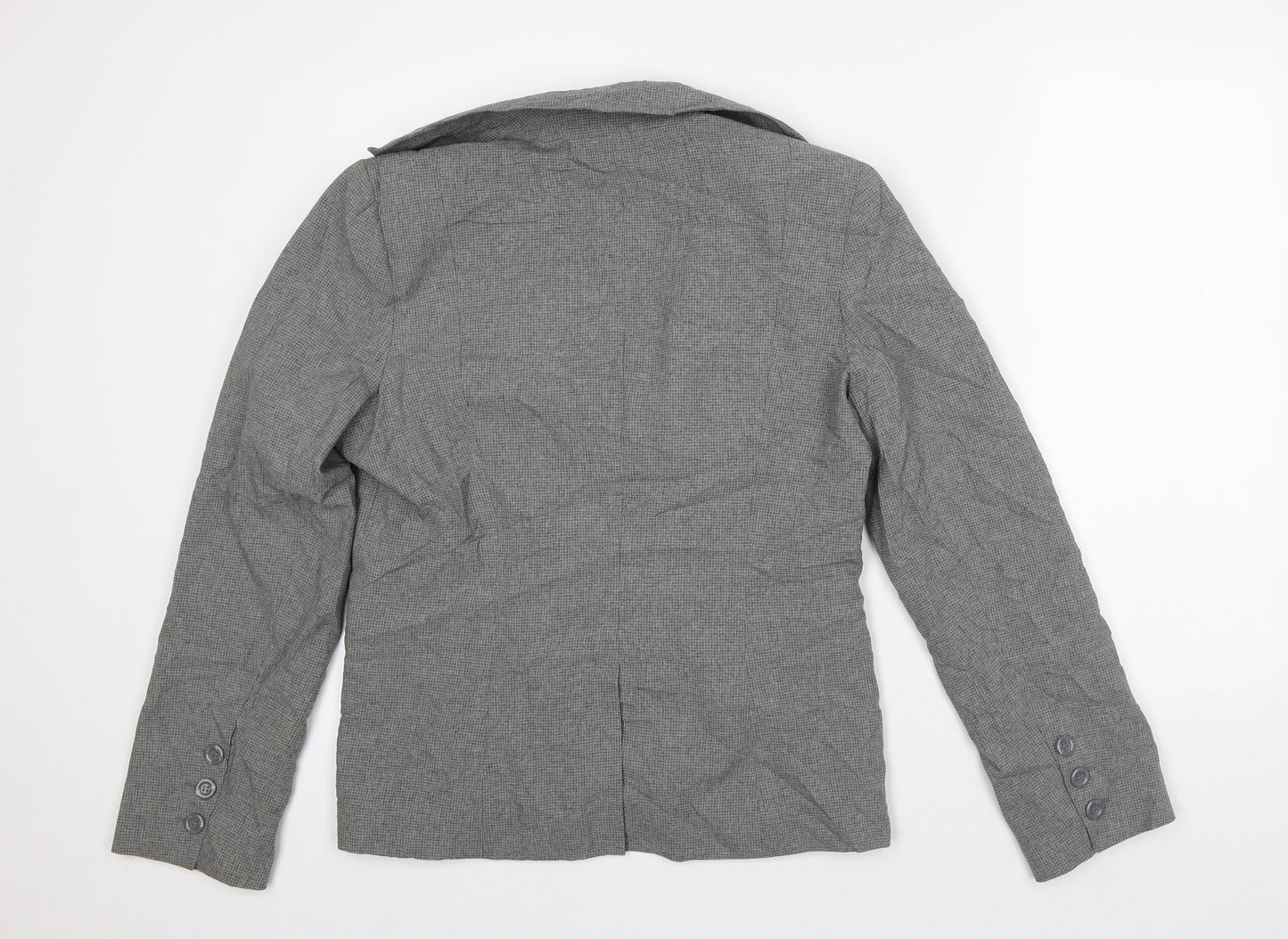 Atmosphere Womens Grey Check Jacket Blazer Size 16