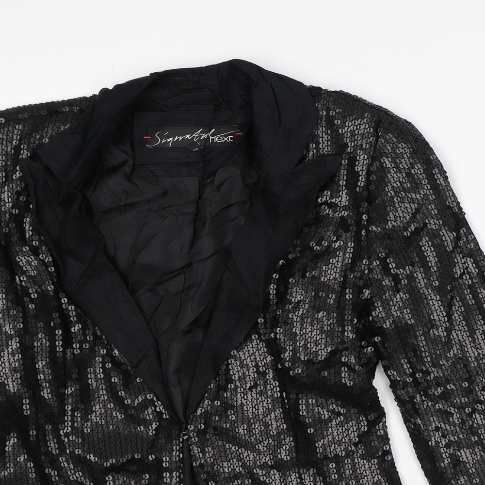NEXT Womens Black Jacket Blazer Size 8