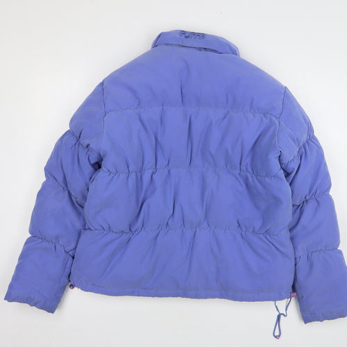 Puffa Womens Blue Puffer Jacket Jacket Size S