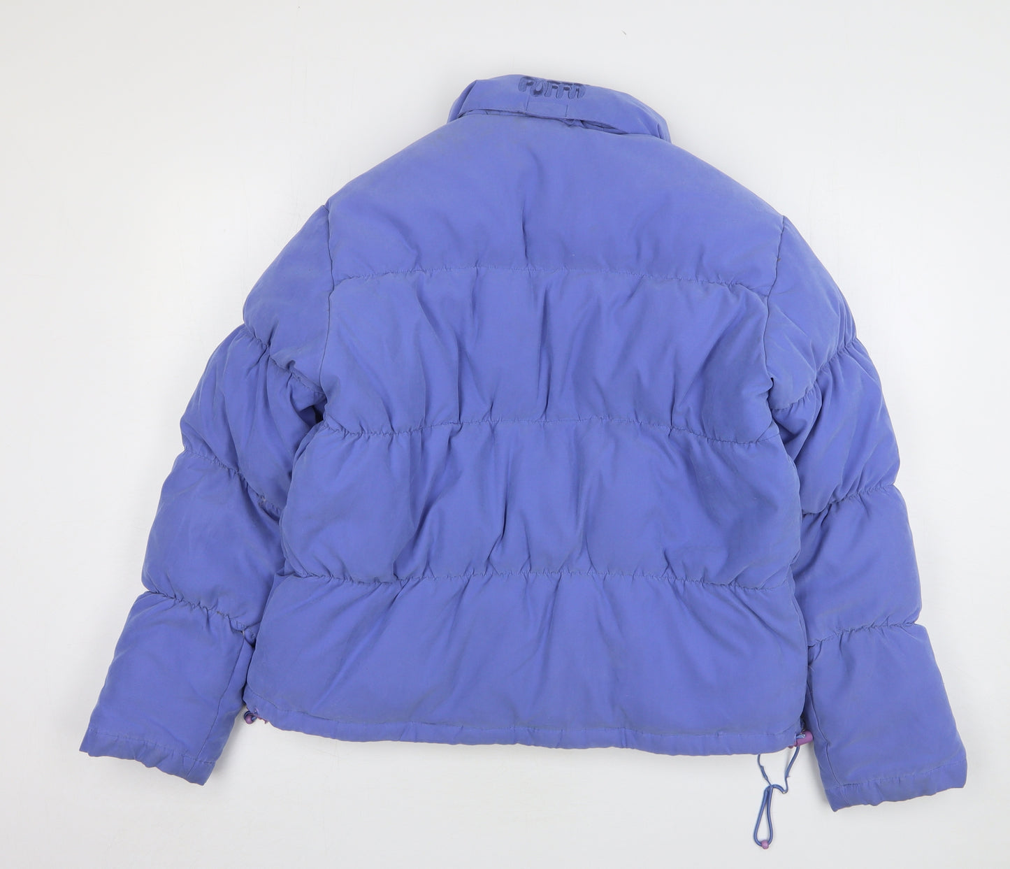 Puffa Womens Blue Puffer Jacket Jacket Size S