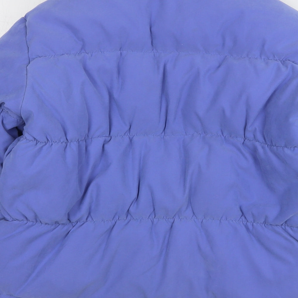 Puffa Womens Blue Puffer Jacket Jacket Size S