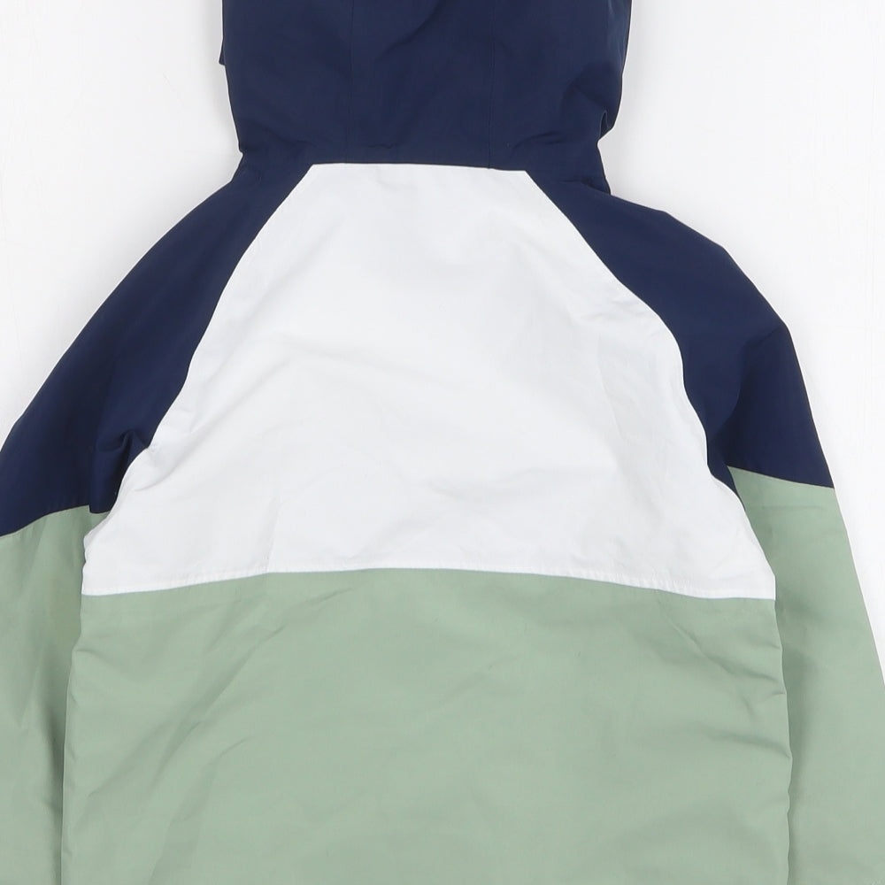 NEXT Boys Multicoloured Colourblock Rain Coat Coat Size 3-4 Years
