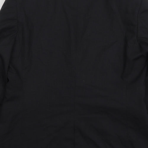Tailor & Cutter Mens Grey Polyester Jacket Suit Jacket Size 42