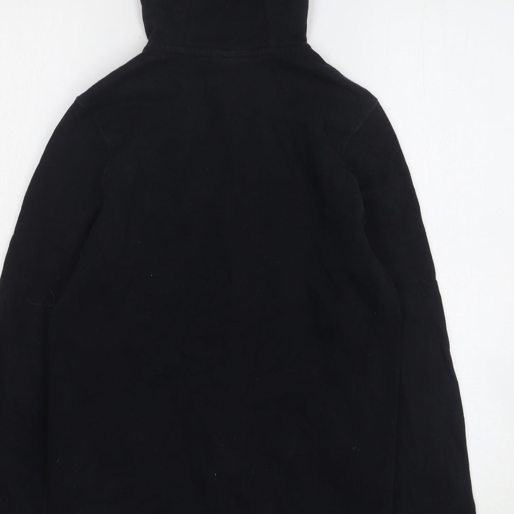 Nike Boys Black Cotton Pullover Hoodie Size 11-12 Years