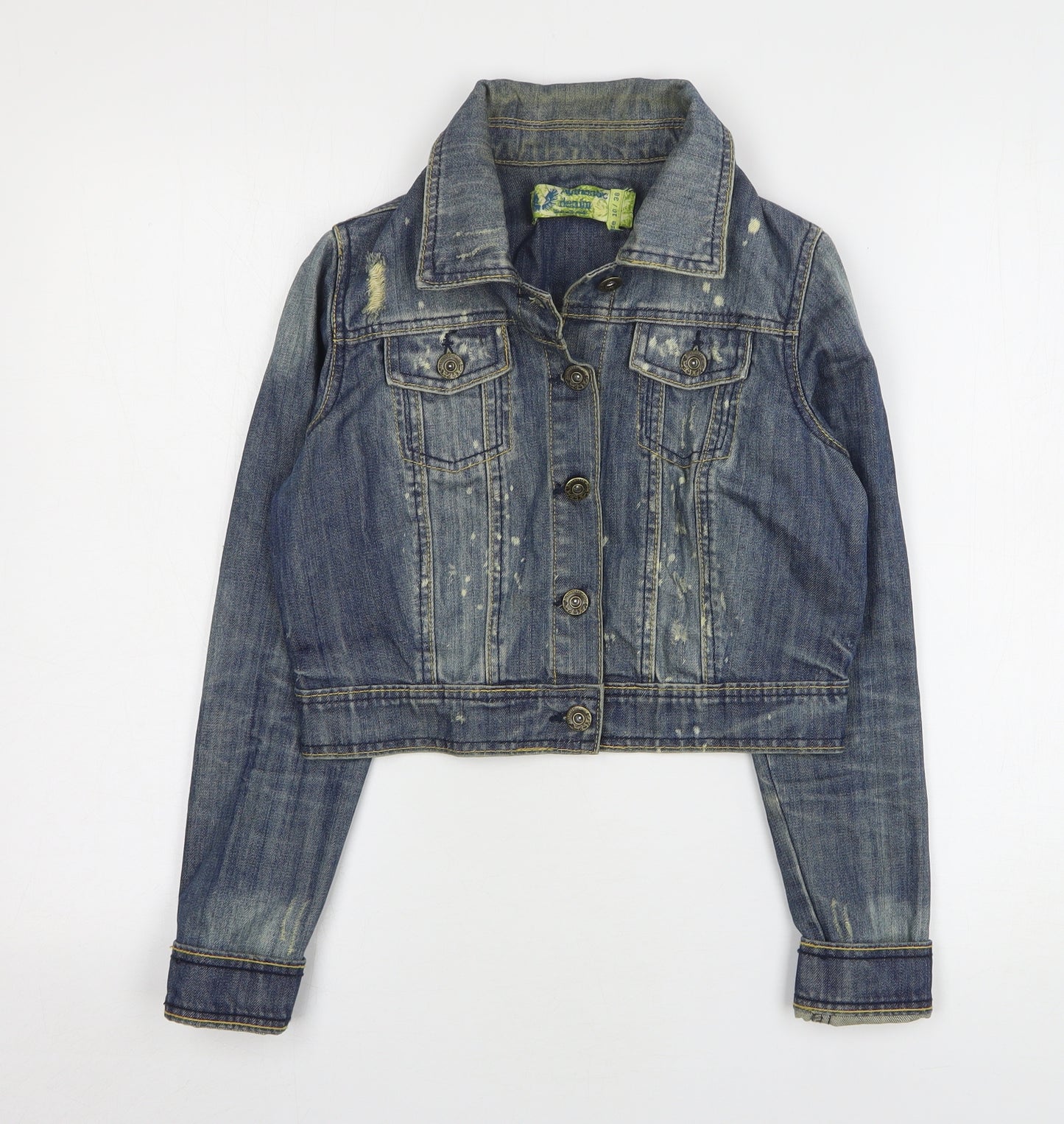 Authentic Womens Blue Jacket Size 10