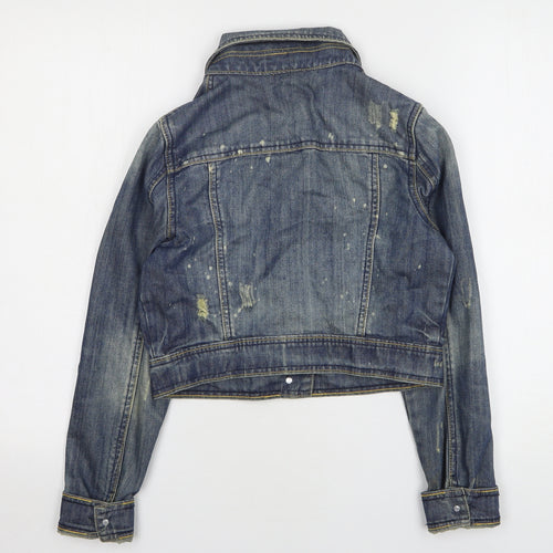 Authentic Womens Blue Jacket Size 10