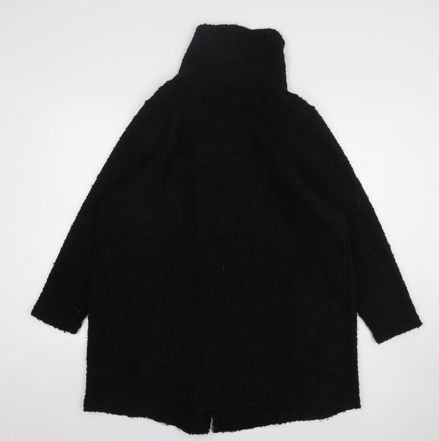 Bonmarche Womens Black Overcoat Coat Size L