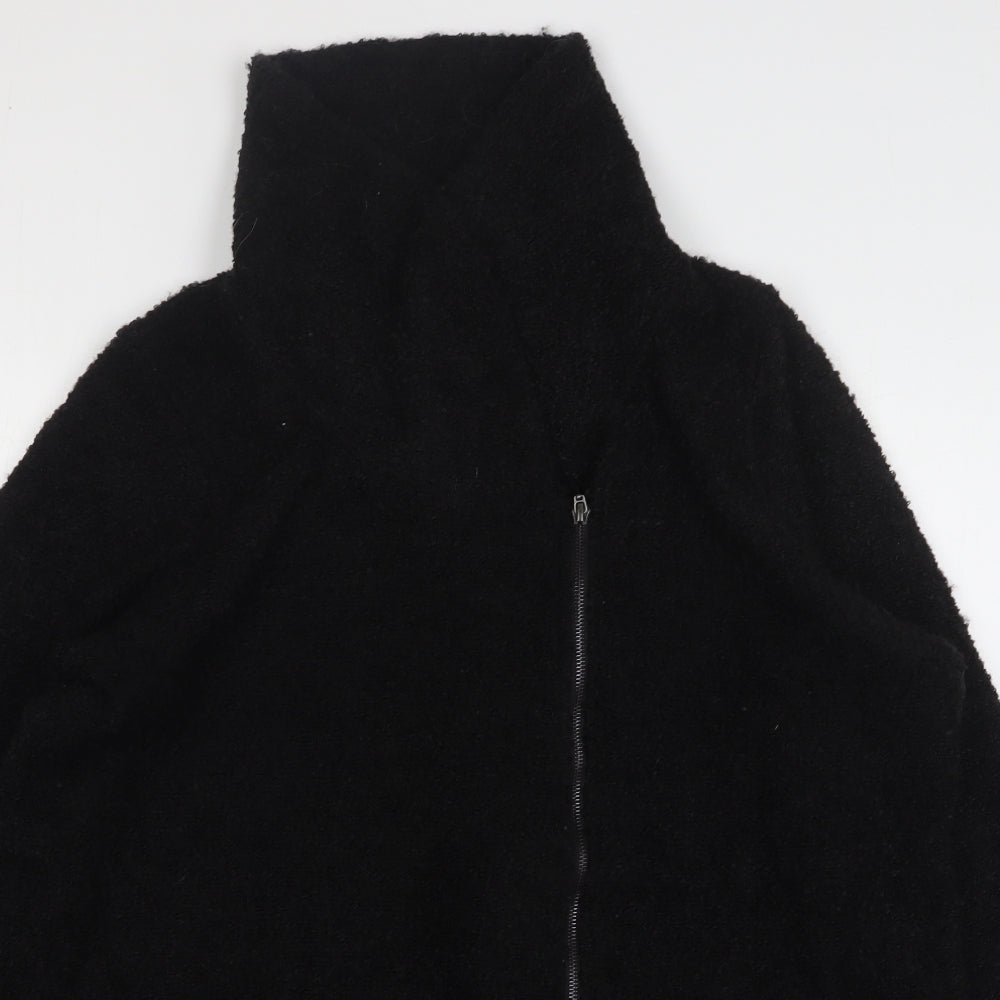 Bonmarche Womens Black Overcoat Coat Size L