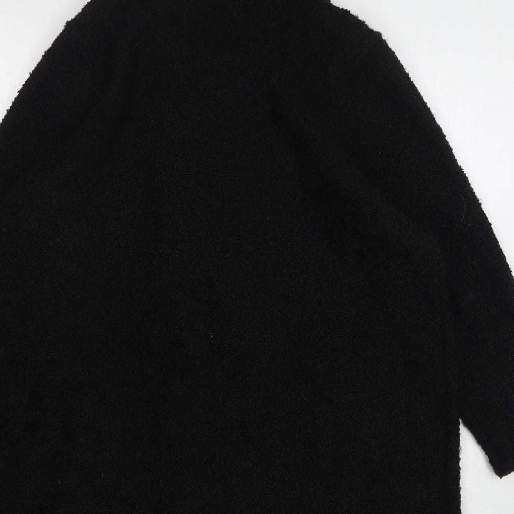 Bonmarche Womens Black Overcoat Coat Size L