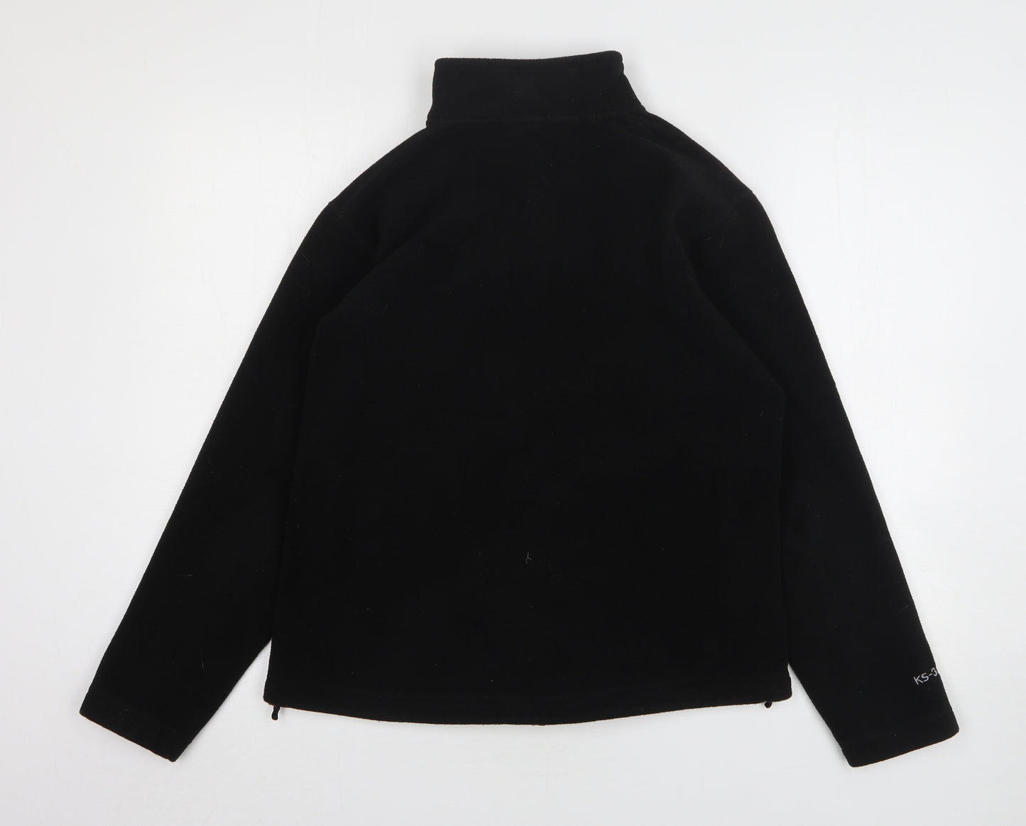 Karrimor Womens Black Polyester Full Zip Sweatshirt Size 12