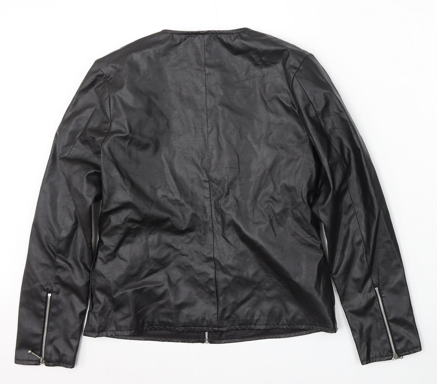 Preworn Womens Black Jacket Size M