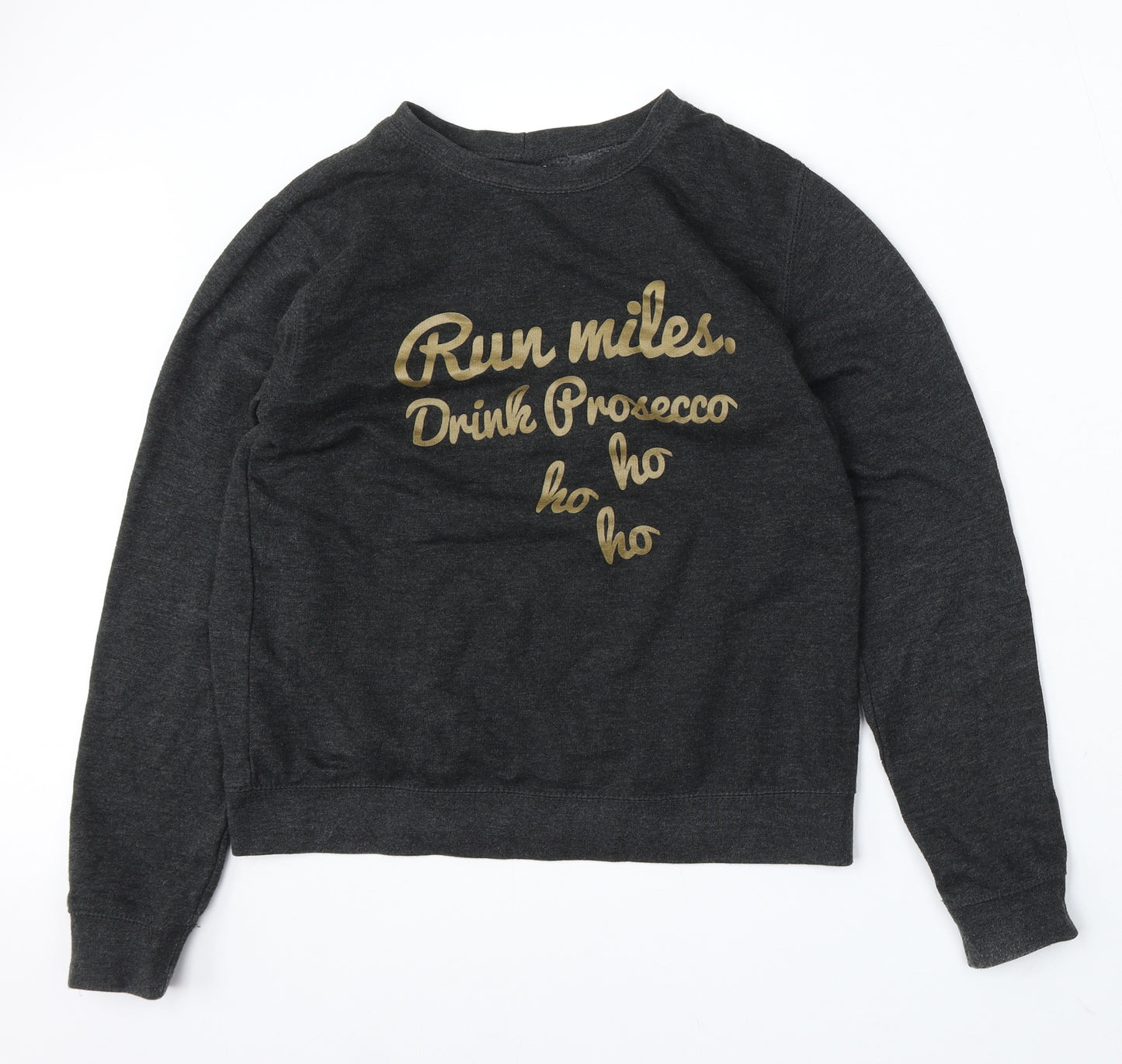 TMR Originals Womens Grey Polyester Pullover Sweatshirt Size 10
