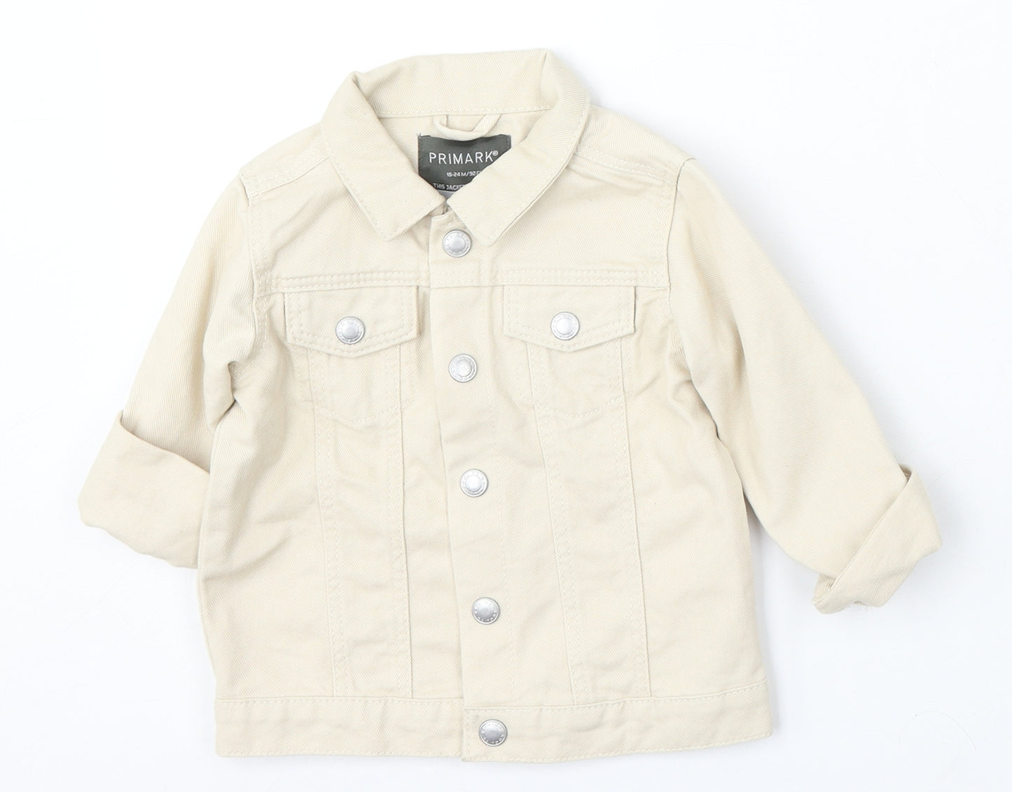 Primark Boys Beige Jacket Size 18-24 Months