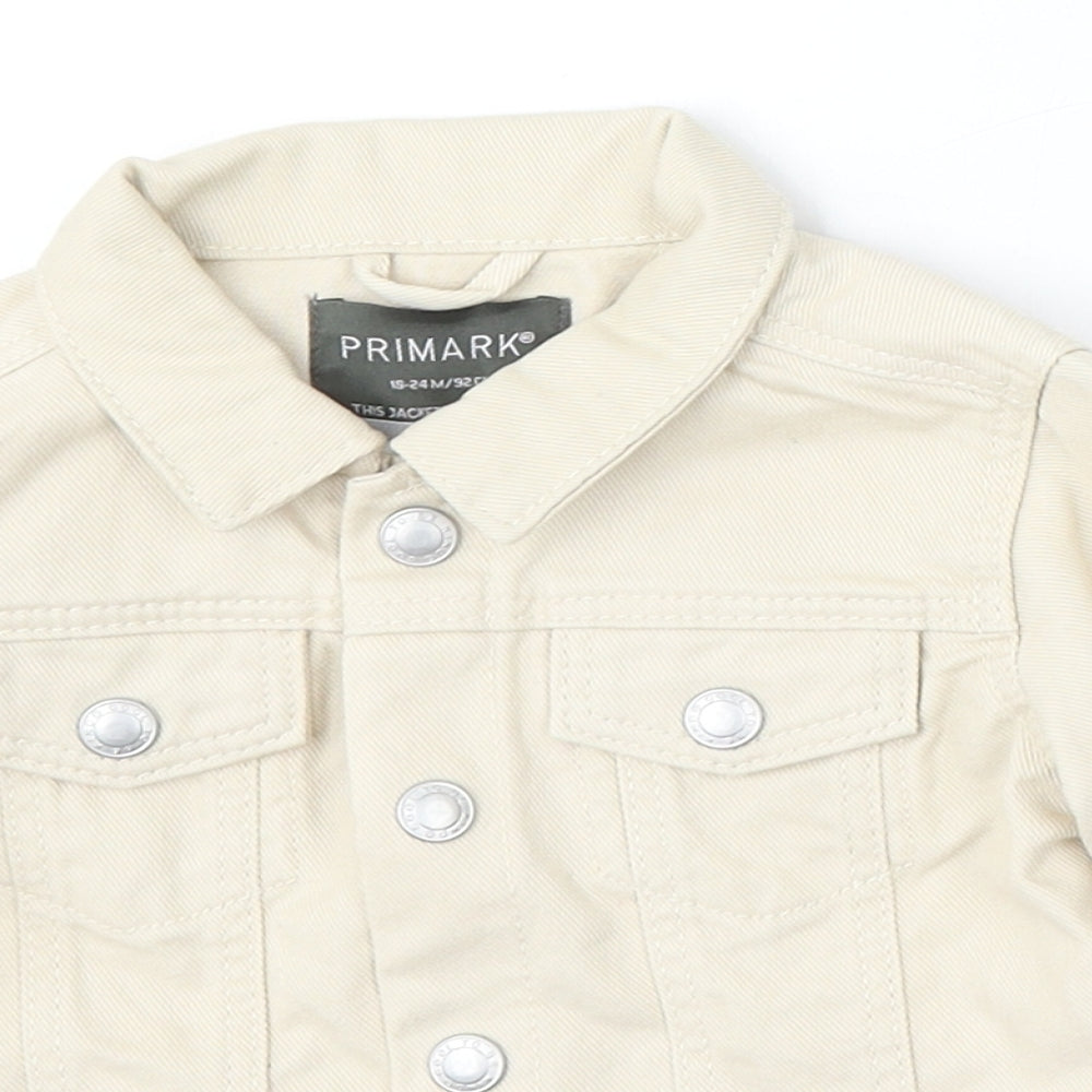 Primark Boys Beige Jacket Size 18-24 Months
