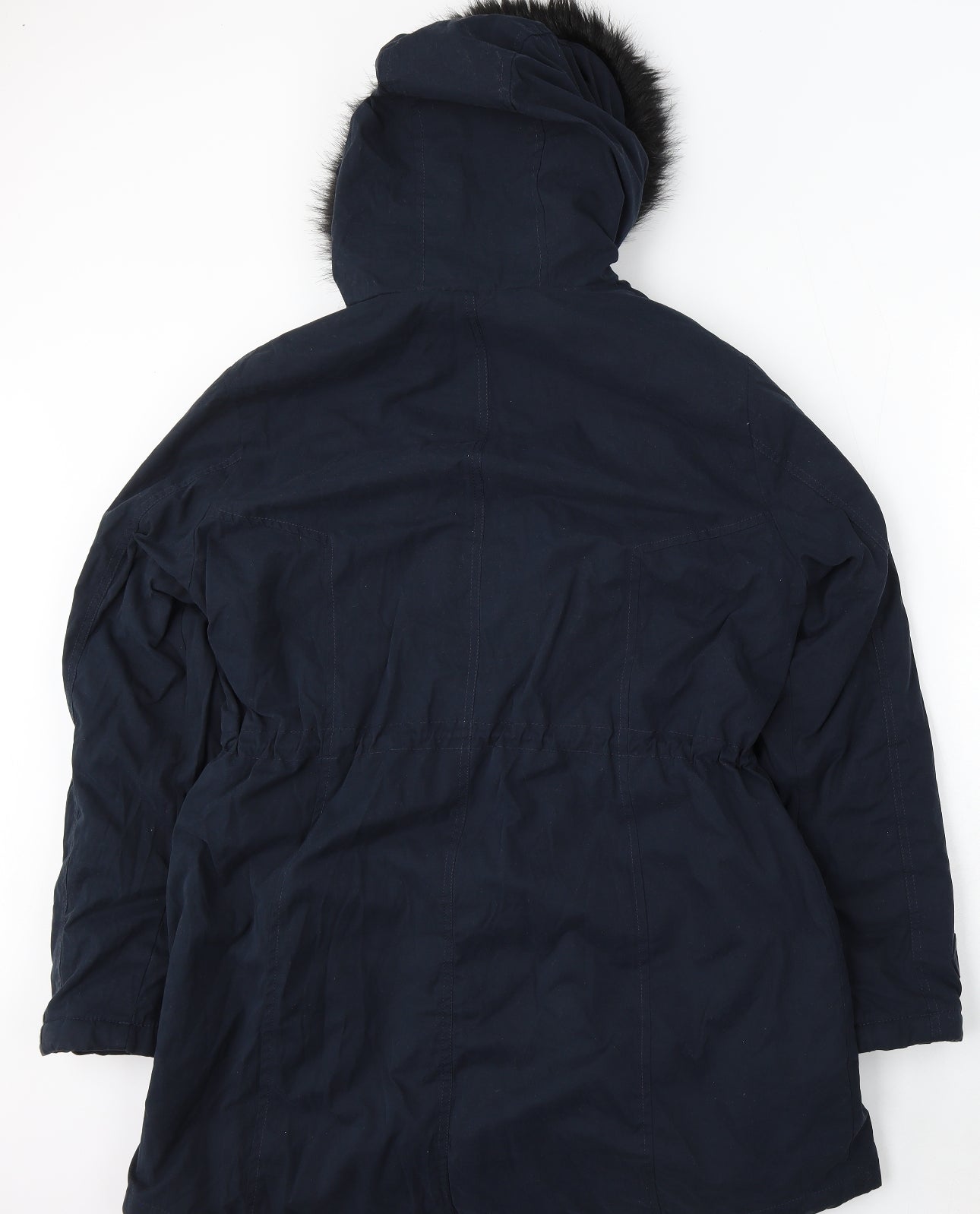 George Womens Blue Jacket Coat Size 16