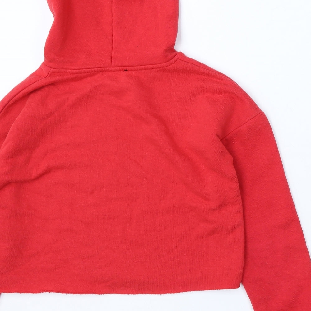 915 Generation Girls Red Polyester Pullover Hoodie Size 12-13 Years - Bronx New York