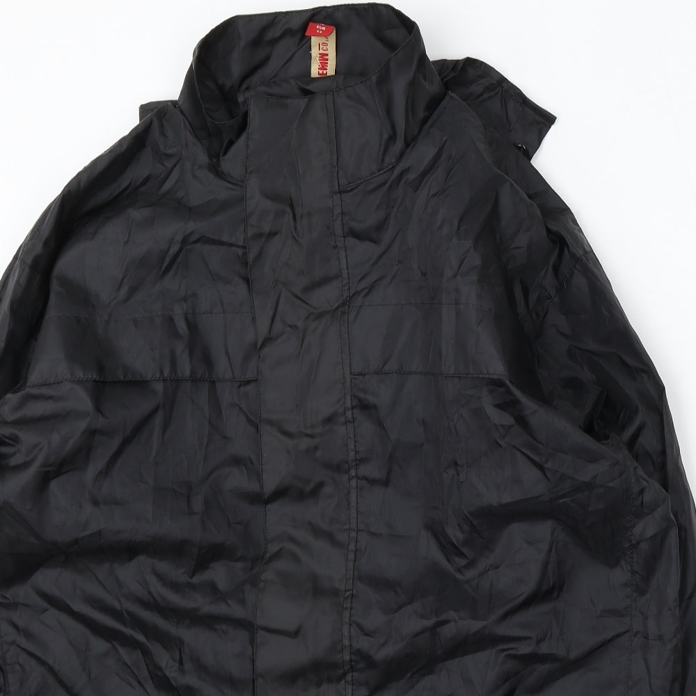 Denim Co Womens Black Jacket Coat Size 16