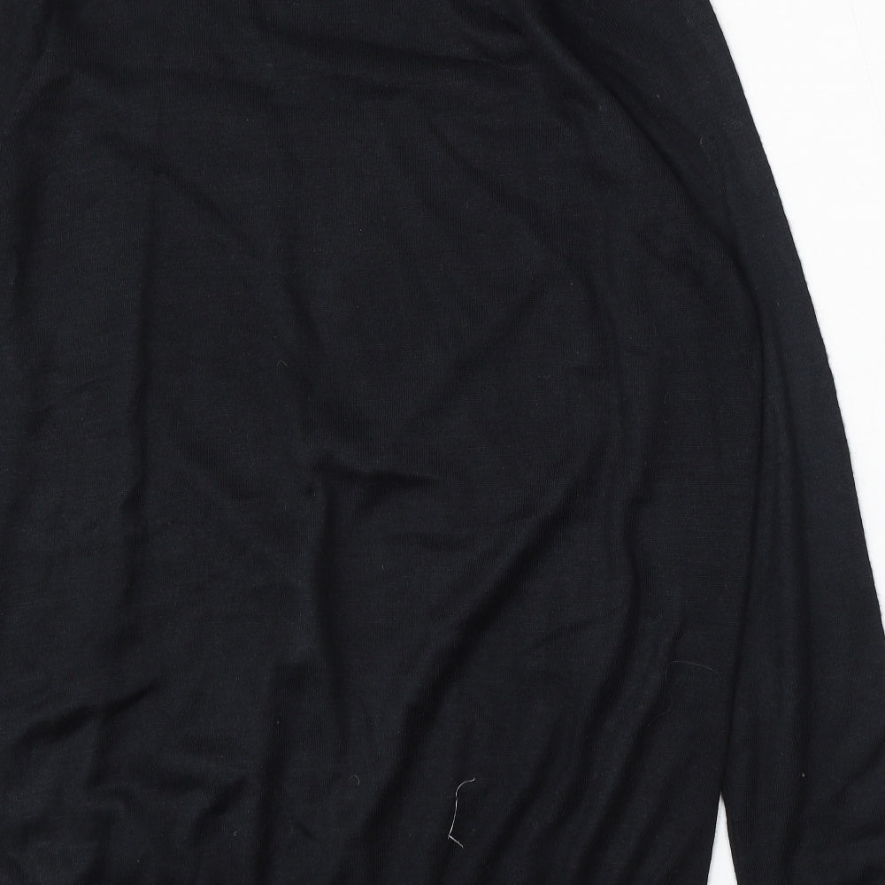 New Look Mens Blue Round Neck Acrylic Pullover Jumper Size XL