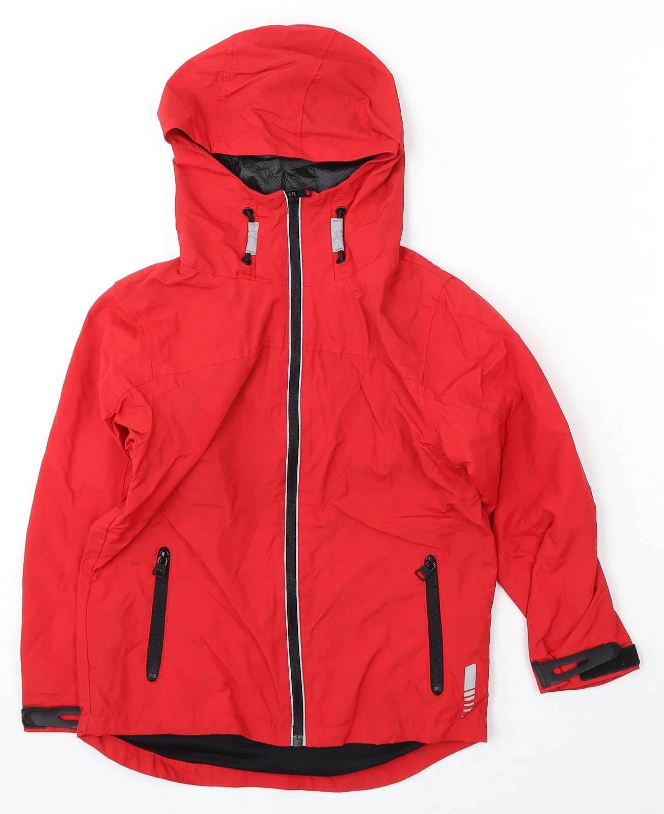 NEXT Boys Red Jacket Coat Size 6 Years Zip