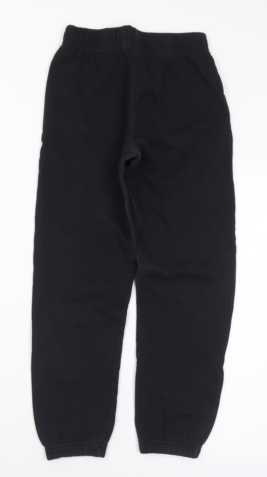 Lily & Dan Boys Black Cotton Jogger Trousers Size 9 Years Regular