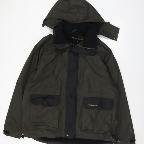 Wychwood Mens Green Windbreaker Coat Size XL